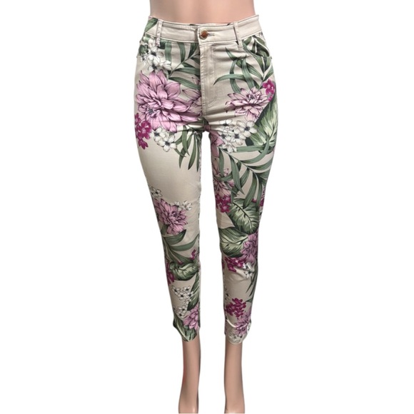 MARCIANO LOS ANGELES Women’s Floral Print High Rise Pants - Picture 4 of 15